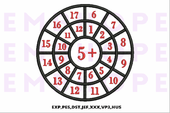 Addition Wheel 5: Bright, Cheerful & Craft-Fair Ready